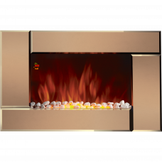 Электрокамин с обогревом Electrolux EFP/W-2000S Bronze со звуком