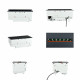 Электрокамин паровой Dimplex Opti-Myst Cassette 400 LED с настоящим 3D эффектом пламени, со звуком и имитацией био-камина (CAS400LNH-INT)