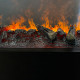 Электрокамин паровой A-Fire Cassette SF100 LOG с настоящим 3D эффектом пламени, звуком и дровами