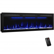 Электрокамин с обогревом Royal Flame Crystal 50 со звуком