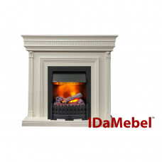 Каминокомплект IDaMebel Beethoven белый Danville Black