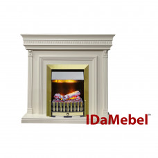 Каминокомплект IDaMebel Beethoven белый Danville Brass