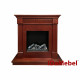 Каминокомплект IDaMebel Washington красное дерево Cassette 600