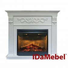 Каминокомплект IDaMebel Marseille Белый DF2608