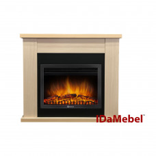 Каминокомплект IDaMebel Agata молочный дуб Electrolux 2520