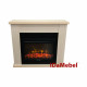 Каминокомплект IDaMebel Agata молочный дуб Electrolux 2520