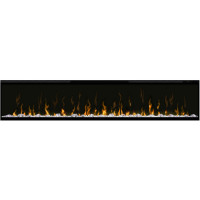 Электрокамин с обогревом Dimplex Ignite XL 74 (XLF74) с кристаллами, цветами + Подарок! Комплект дров керамических