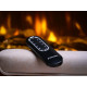 Электрокамин трехсторонний Dimplex Ignite Bold 50 (BXLF50) с обогревом, дровами, кристаллами стекла, цветами пламени и подсветкой наполнения, WiFi управления.