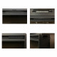 Электрокамин с обогревом Royal Vision 42 LOG Color N со звуком, дровами, размер 1093x426x225