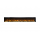 Електрокамін з обігрівом Dimplex Ignite Evolve 100 (EVO2500) з дровами, кристалами скла, кольорами полумʼя та підсвітки наповнення, WiFi керування
