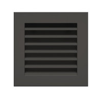 Вентиляционная решетка для камина SAVEN Hide 17x17 черная