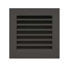 Вентиляционная решетка для камина SAVEN Hide 17x17 черная