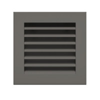 Вентиляционная решетка для камина SAVEN Hide 17x17 графитовая