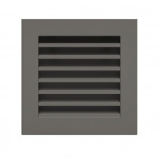 Вентиляционная решетка для камина SAVEN Hide 17x17 графитовая