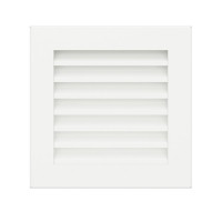 Вентиляционная решетка для камина SAVEN Hide 17x17 белая