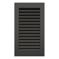 Вентиляційна решітка для каміна SAVEN Hide Vertical 30x17 чорна
