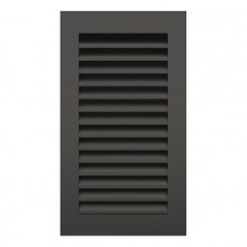 Вентиляционная решетка для камина SAVEN Hide Vertical 30x17 черная
