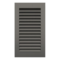 Вентиляционная решетка для камина SAVEN Hide Vertical 30x17 графитовая