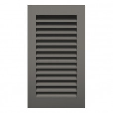 Вентиляционная решетка для камина SAVEN Hide Vertical 30x17 графитовая