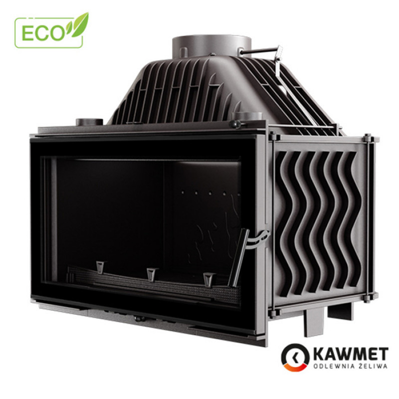 Камінна топка KAWMET W16 Black (13.5 kW) ECO