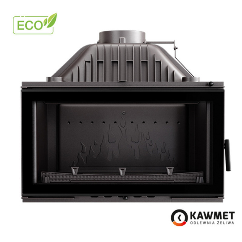 Камінна топка KAWMET W16 Black (13.5 kW) ECO