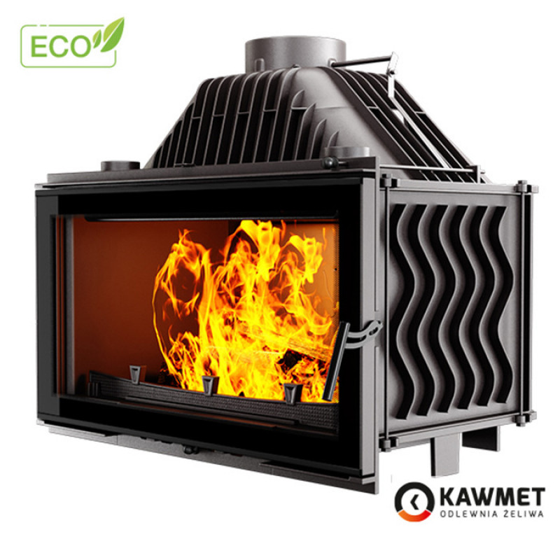 Камінна топка KAWMET W16 Black (16.3 kW) ECO