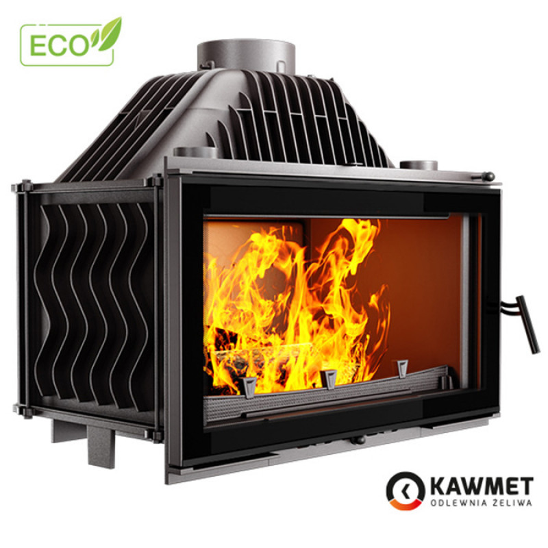 Камінна топка KAWMET W16 Black (16.3 kW) ECO