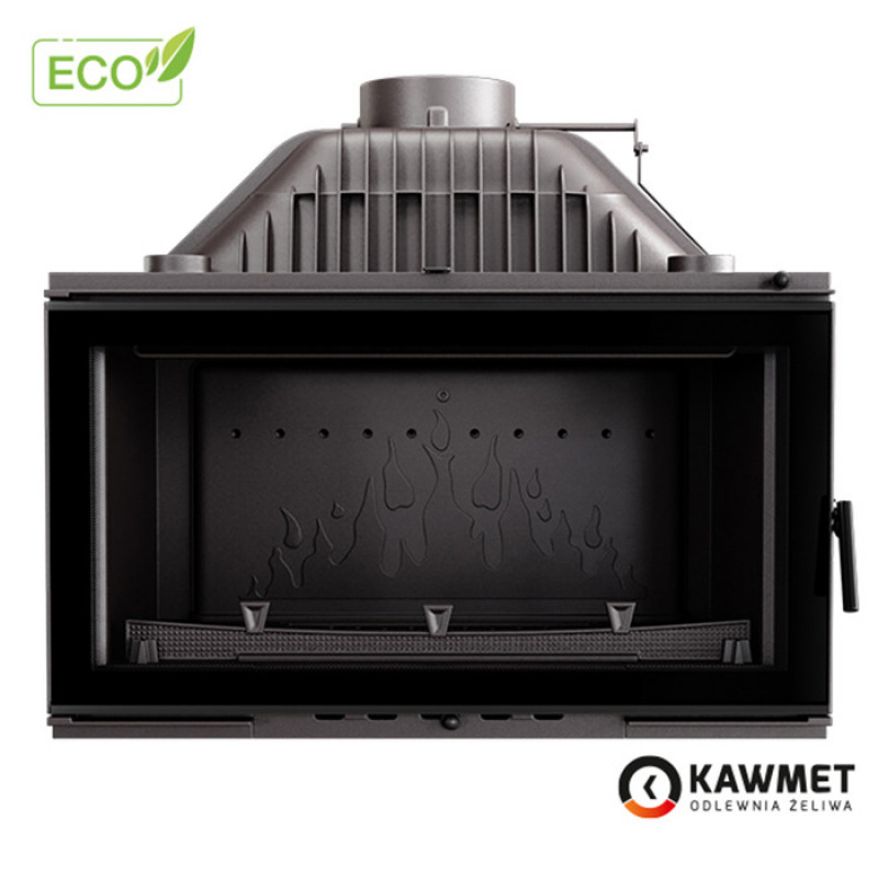 Камінна топка KAWMET W16 Black (16.3 kW) ECO