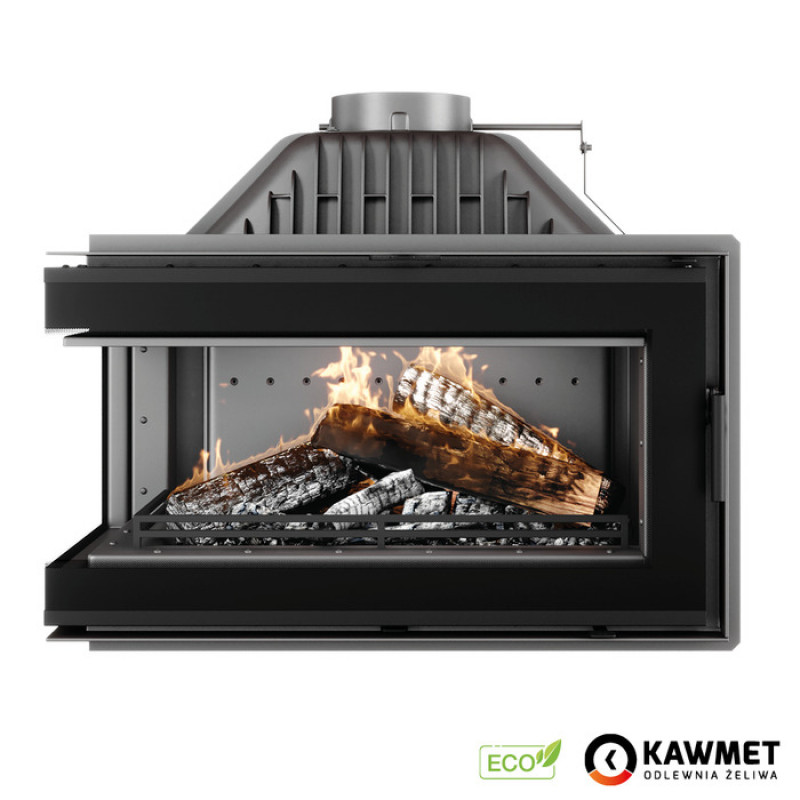 Камінна топка KAWMET W16 LB Black (13.5 kW) ECO