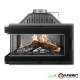 Камінна топка KAWMET W16 LB Black (13.5 kW) ECO