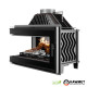 Камінна топка KAWMET W16 LB Black (13.5 kW) ECO