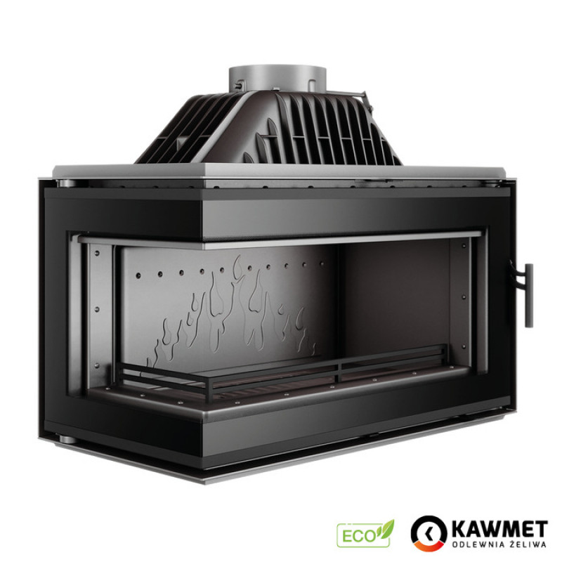 Камінна топка KAWMET W16 LB Black (13.5 kW) ECO