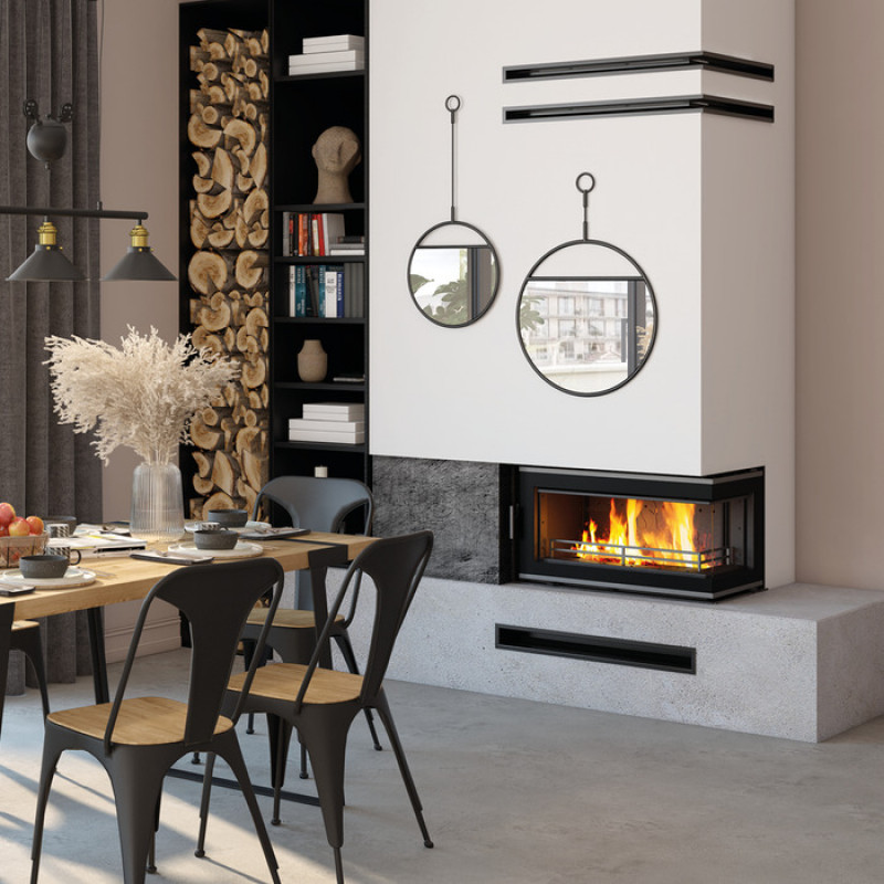 Камінна топка KAWMET W16 PB (13.5 kW) ECO