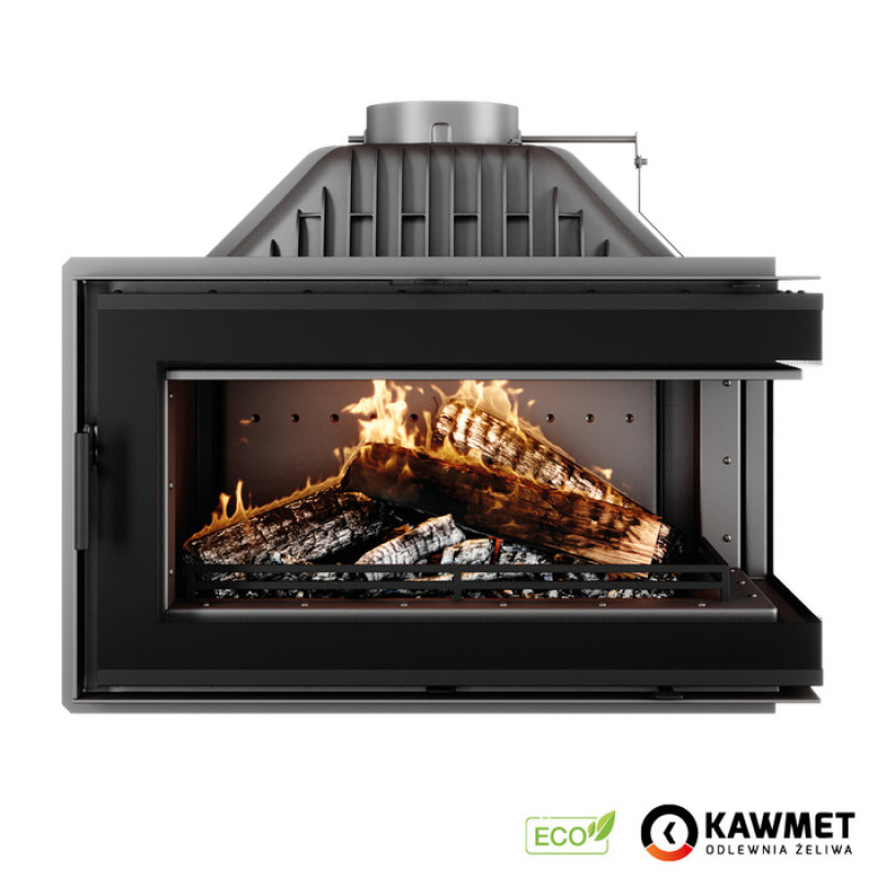 Камінна топка KAWMET W16 PB Black (13.5 kW) ECO