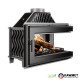 Камінна топка KAWMET W16 PB Black (13.5 kW) ECO