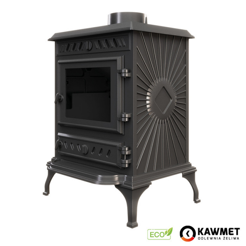 Чугунная печь KAWMET P3 (7.4 kW) ECO