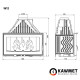 Каминная топка KAWMET W12 (19.4 kW)