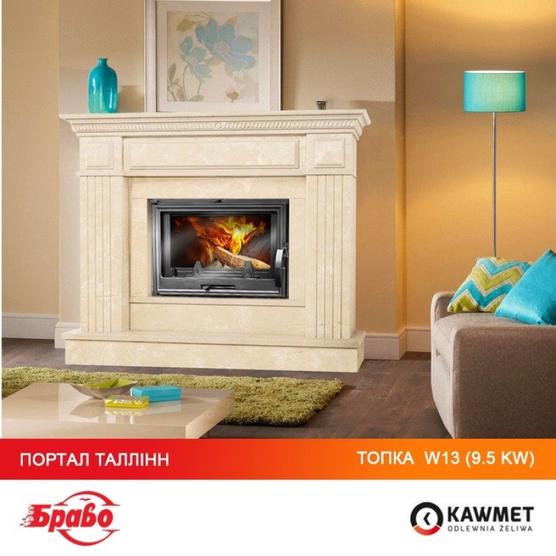 Камінна топка KAWMET W13 (9.5 kW)