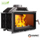 Камінна топка KAWMET W16 Black (9.4 kW) EСO