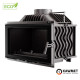 Камінна топка KAWMET W16 Black (9.4 kW) EСO