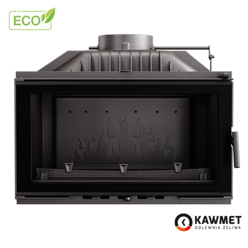 Камінна топка KAWMET W16 Black (9.4 kW) EСO