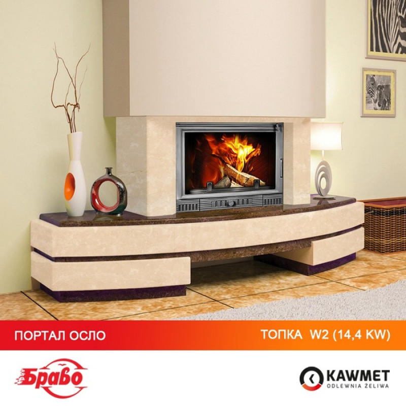 Камінна топка KAWMET W2 (14.4 kW)