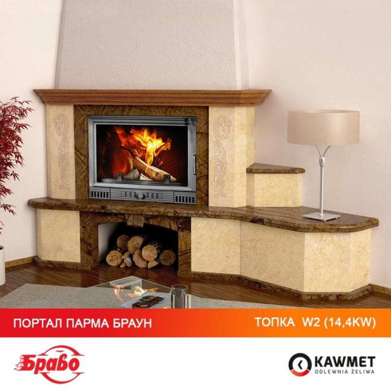 Камінна топка KAWMET W2 (14.4 kW)