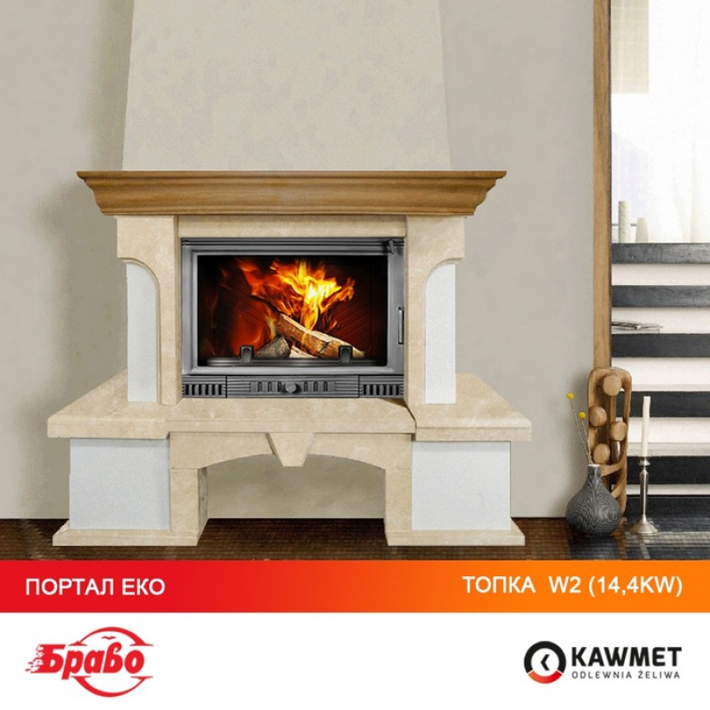 Камінна топка KAWMET W2 (14.4 kW)
