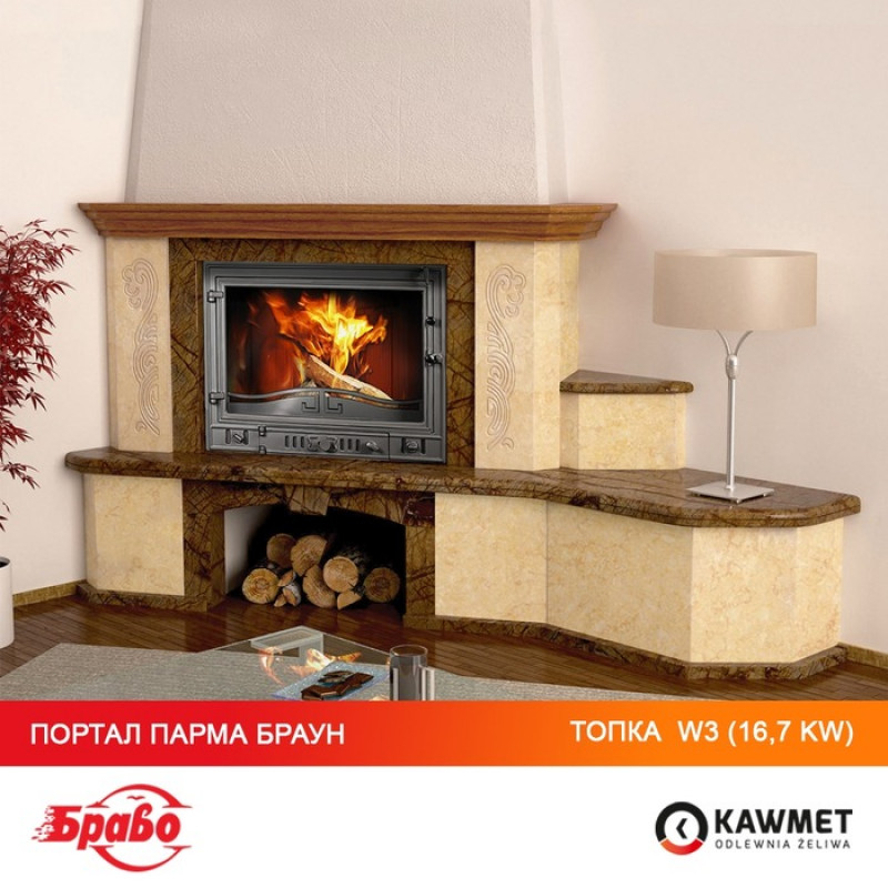 Камінна топка KAWMET W3 (16.7 kW)