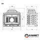 Камінна топка KAWMET W4 (14.5 kW)