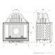 Камінна топка KAWMET W8 (17.5 kW) EСO
