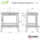Чугунная печь KAWMET Premium PROMETEUS S11 ECO