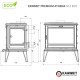 Чугунная печь KAWMET Premium ATHENA S12 ECO