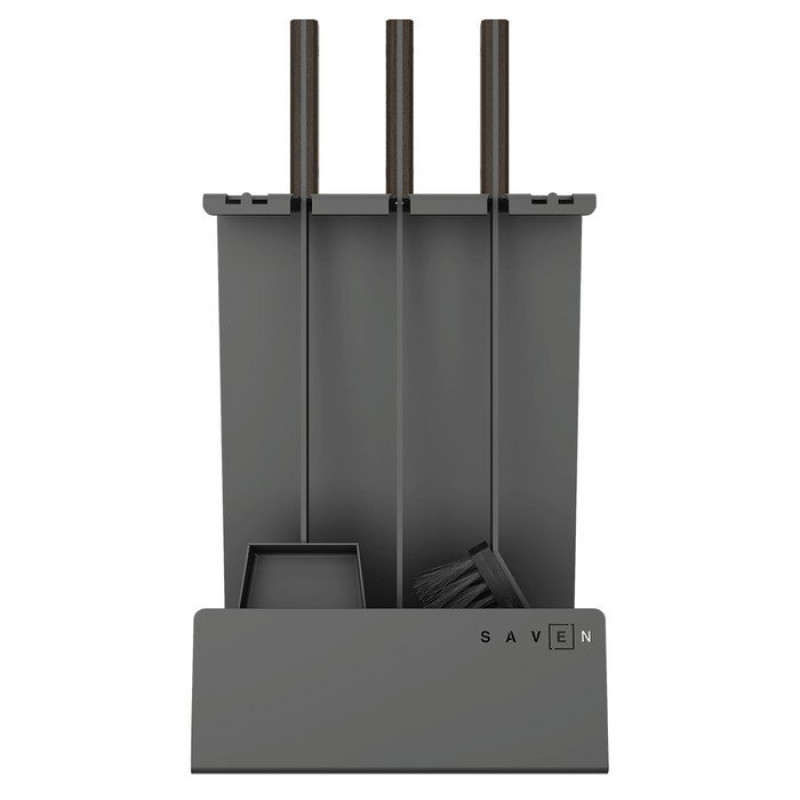 Каминный набор SAVEN Set 4 L black